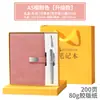 Pluma Metálica de Firma, Caja de Regalo Exquisita de Alta Gama, Caja de Regalo para Cuaderno, Souvenir Corporativo Imprimible de Alta Gama para Negocios
