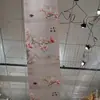 Nueva Pintura de Tinta de Estilo Chino Boda Fondo de Techo Flotante Gasa Pergamino Paisaje Antiguo de Jiangnan Gasa de Techo Decoración Colgante