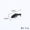 Mini modelo de pez dorado koi simulación miniatura paisaje de escena acuática decoración acuario pequeño diy accesorios de joyería de peces pequeños