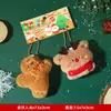 Natal Novo Papai Noel Pingente Decoração Boneca de Pelúcia Pingente Árvore de Natal Boneco de Neve Guirlanda Pingente