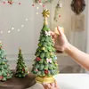 Adornos de árbol de Navidad de resina transfronterizos, Manualidades navideñas de resina, Decoraciones para el hogar y el escritorio, Decoraciones navideñas