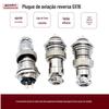 GX16 Aviation Plug Socket Reverse-mounted Fixed Aviation Plug 2-Core 3-Core 4-core 5-core 9-core Male Head Female Seat