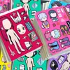 Novos Adesivos de Quebra-Cabeça Kpop Hunter com 18 Peças Brinquedos Educativos Artesanais Divertidos para Crianças com Adesivos de Vestir