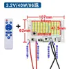 Placa de Lâmpada Solar 3.2V 5730 LEDs de Alto Brilho Tigela do Tesouro Lâmpada Floodlight Pavio Fonte de Luz para Iluminação Externa