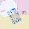 Funda dura de tarjeta de dibujos animados Aidou para insignia de estudiante, tarjeta escolar, funda protectora, tarjetero para tarjeta de autobús, metro, en stock, para hombres y mujeres, deslizante, transparente