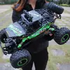 Carro de Controle Remoto Drift Veículo Off-Road Tração nas Quatro Rodas Escalada Caminhão Monstro Carro de Corrida Brinquedo Recarregável para Menino Off-Road Escalada