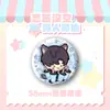 Merchandising del Juego Amor y Espacio Profundo: Insignias, Pines y Coleccionables con la Imagen de Shen Xinghui, Li Shen, Qi Yu y Qin Che