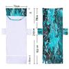 Exclusivo Transfronterizo para Wish Amazon Funda de Silla de Playa de Microfibra, Toalla para Tumbona, Toalla de Playa, Estilo Pintura al Óleo A partir de Una Pieza