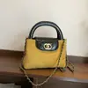 Bolso de Mano Transfronterizo de Rejilla de Diamantes Retro 2026 Nuevo Bolso de Hombro Único con Cadena Cruzado Bolso de Mano Pequeño Simple para Mujer