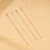 Prata Esterlina S925 Coração de Pêssego Marca de Cauda Corrente de Extensão Corrente de Extensão Corrente de Ajuste para Colar Pulseira Acessórios de Joias