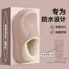 Pantuflas impermeables y pantuflas de algodón para mujer, uso en interiores en casa, resistentes a la suciedad, antimanchas, de felpa, cálidas, con suela gruesa, pantuflas de algodón para hombre al por mayor