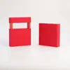 Cajón Pe Película Colgante Caja de Joyería Caja de Almacenamiento A Prueba de Polvo Anillo Pendientes Empaque de Joyería Caja Deslizable