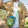 2026 Bolso Cruzado de Color Sólido de un Solo Hombro para Botella de Agua, Bolso Ligero para Teléfono Móvil, Bolso Portátil para Deportes al Aire Libre, Senderismo