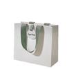 Bolsa de Papelão Branca Personalizada com Logo Impresso Cosméticos e Produtos para Pele Luxo Acessível Sacola de Presente Souvenir de Luxo Personalizada