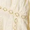 Roupas Femininas Transfronteiriças Novidades Primavera 2026 Estilo Europeu e Americano Moda Elegante Gola V Bordada Estilo Romântico Camisa 8741253