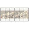 Nueva pintura decorativa de pared de salón de estilo chino, modelo de vestíbulo de hotel, decoración suave para habitación, pintura colgante para sala de estar, pintura mural de paisaje de alta gama