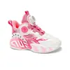 Zapatillas Deportivas para Niñas Otoño e Invierno 2025 Nuevas Transpirables Zapatillas de Baloncesto para Niños Niños Grandes Niñas Cuero Antideslizantes Zapatillas para Correr Modernas
