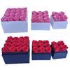 Flor Eterna Rosa Cubo Abrazable Cuadrado Estilo Ins Acabado Qixi Festival Día de San Valentín Regalo para Amantes y Amigos