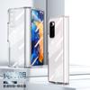Para Xiaomi Mix Fold Funda de Teléfono Plegable Color Sólido Galvanizado Transparente Funda Protectora Bisagra Cobertura Total Resistente a Caídas Funda 5G