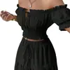 Falda estilo pastel Moda Transfronteriza Adelgazante Conjunto de Verano para Mujer, Atuendo Casual Coreano Elegante de Gama Alta