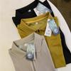 Mesmo Estilo do Di! Tecido Fresco Zíper Laminado Elástico em Quatro Direções Verão Esportes e Lazer ao Ar Livre Camisa Polo Camiseta de Manga Curta para Homens