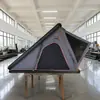 Barraca Triangular Impermeável Automática Dobrável de Liga de Alumínio com Teto Rígido para Camping Montada em Carro Suv