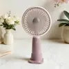 Mini ventilador de mesa para exportação transfronteiriça, simples, estiloso, portátil imprimível, bateria removível, ventilador de comércio exterior
