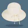 Gorra de Regalo Verano Más Vendida Nueva Gorra de Melocotón Gorra de Rafia Estilo Madre Gorra de Protección Solar Sombrero para el Sol Manchas Cinta