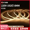 Fita de LED 220V Autoadesiva Super Fcob Exterior à Prova d'Água Atmosfera Sem Fonte de Alimentação Necessária 2835 Luz Linear de Alta Tensão