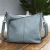 Bolso de Hombro Transfronterizo de Moda Nueva de Piel de Vaca de Primera Capa, Bolso de Axila de Cuero Genuino, Bolso Cruzado Grande de Capacidad para Mujer