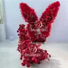 Habitación Privada de Hotel Fiesta de Cumpleaños Decoración de Propuesta Luna Mariposa Adornos para Exhibición en Ventana de Centro Comercial con Ruedas Universales para Movilidad
