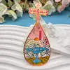 Imán de Metal para Refrigerador Cultural y Creativo Pipa Ciudades de China Qinghai Shandong Nanjing Chongqing Ciudades Populares Souvenirs de Viaje