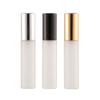 Botellas de perfume de 10 ml en stock, botella de spray de vidrio de alúmina esmerilada, botella de perfume de muestra para cosméticos de viaje