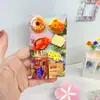 15068 Tienda de Snacks Colorida Juguete de Apretar con Forma de Snack Rebote Lento Juguete para Aliviar el Estrés Aparato para Aliviar el Estrés de Estudiantes