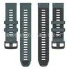 Adecuado para Samsung watch6 correa de silicona de dos colores nueva hebilla negra correa de muñeca de silicona correa de silicona deportiva de repuesto