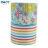 Fita para Embrulhar Ovos de Páscoa com Borda de Arame Artesanato DIY Embalagem de Presente Fita de Laço para Guirlanda de Primavera