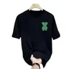 Camiseta de algodón talla grande para hombre con barriga de cerveza de 300 kg, tendencia masculina, talla extra grande, hermano gordo, camiseta cómoda, holgada, de manga corta