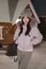 Chaqueta de Algodón con Cuello de Piel de Mapache, Reflejante de Nieve, Estilo Urbano, Abrigo Corto con Capucha Resistente al Viento para Invierno, para Figuras Pequeñas