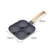 Sartén Multifuncional de Piedra Maifan para Freír Huevos Transfronteriza, Sartén Plana Compuesta Antiadherente de Múltiples Agujeros, Herramienta Mágica para Freír Huevos en el Desayuno del Hogar