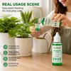 KineShineX Solución Nutritiva para Plantas de Interior en Maceta Fertilizante Concentrado Hidrosoluble para Plantas Verdes, Suculentas, Monstera y Uso General