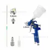 Pistola de Pintura de Fábrica con Depósito Superior H2000 para Coches, Muebles, Pintura de Áreas Pequeñas, Ropa de Cuero y Artículos de Cuero Máquina de Pulverización para Reparación