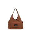 Bolso de hombro de pana cruzado de moda para el día a día, estilo retro japonés, diseño de nicho, gran capacidad, bolso tote simple y casual
