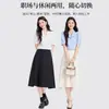 2026 Verano Nuevo Estilo Oficina Viaje Camisa Profesional Formal Blanca para Mujer Manga Corta Chifón de Alta Gama Conjunto