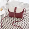 Dropshipping 2025 Nueva Mini Bolsa Pequeña Estilo Coreano Bolso Pequeño de Hombro Único Cruzado Bolso de Mujer Dropshipping en Pinduoduo
