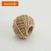 Corda de Cânhamo 1~3mm de Espessura 25/50/ 100m Peças Corda Decorativa Atacado Arranhador de Gato Feito à Mão Fina e Grossa Decoração DIY