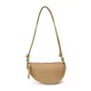 Bolso de ante retro bajo el brazo, un diseño nuevo y elegante de nicho para otoño/invierno, versátil para el trabajo diario, y se puede llevar cruzado o como bolso de sillín