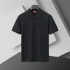 Transfronterizo [Versión Correcta] 26 Camisa Polo de Verano para Hombre de Negocios Estilo Nuevo con Cuello Campana y Mangas Cortas, Estilo Europeo y Americano, Alternativa de Comercio Exterior