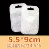 Bolsas Transparentes Auto-Sellantes, Bolsas Perladas Blancas, Empaques con Cierre Zip-Lock, Bolsas Láser, Bolsas de Empaque Escarchadas, Bolsas Selladoras para Joyería