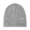 Buen Sombrero Fa Otoño/Invierno 2025 Lana Mezclada Bordado de Lazo Gorro Holgado Cálido