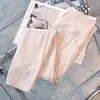 Tienda Exclusiva Lulu Bling Mismo Estilo Pantalones de Yoga de Sensación Desnuda para Mujer, Leggings Deportivos Fitness Finos de Cintura Alta para Verano, Levanta Glúteos